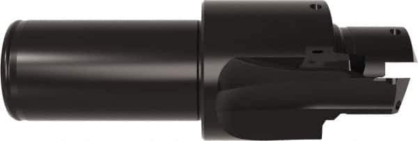 Allied Machine and Engineering - AND10050, MS 33649, SAE AS5202 Standard, 1-3/16-12, 14 Tube Dash Number, 60° Porting Angle, 1.211" Pilot Diam, 1-1/4" Shank Diam, Indexable Spade Blade Insert Porting Tool - 2 Porting Inserts, 5.046" Overall Length - USA Tool & Supply