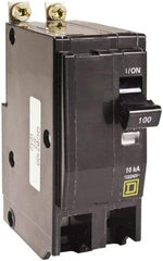 Square D - 125 Amp, 240 VAC, 2 Pole, Bolt On Miniature Circuit Breaker - 4-2/0 AWG - USA Tool & Supply