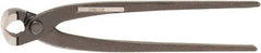 Channellock - 10" OAL, Concrete Nippers - 0.83" Jaw Length x 1.38" Jaw Width, Rounded Nose Head - USA Tool & Supply