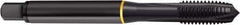 Guhring - #12-28 UNF, Oxide Finish, Cobalt Spiral Point Tap - Plug Chamfer, Right Hand Thread, 2.382" OAL, 0.629" Thread Length, 0.22" Shank Diam, 2B/3B Class of Fit, Series 4405 - Exact Industrial Supply