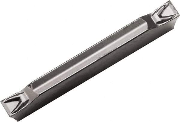 Kyocera - 3020GDM PQ Grade PR1535, 3mm Cutting Width Carbide Grooving Insert - Neutral, 0.1mm Corner Radius, Megacoat Nano Finish - USA Tool & Supply