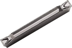 Kyocera - 3020GDM PQ Grade PR1535, 3mm Cutting Width Carbide Grooving Insert - Neutral, 0.1mm Corner Radius, Megacoat Nano Finish - USA Tool & Supply