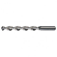 #11 RHS / RHC HSS 135 Degree Split Point Deep Hole Parabolic Drill - Bright - USA Tool & Supply