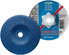 PFERD - 46 Grit, 7" Wheel Diam, Type 27 Depressed Center Wheel - Aluminum Oxide - USA Tool & Supply