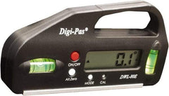 Digi-Pas - 90° Max Measurement Electronic Inclinometer - Pocket Sized, Digital - USA Tool & Supply