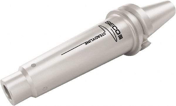 Seco - Combimaster 29.5mm BT40 Taper Shank Milling Tip Insert Holder & Shank - 158mm Projection, 1.65" Neck Diam, M16 Neck Thread, 23mm Nose Diam, 250.4mm OAL, Steel Tool Holder - USA Tool & Supply