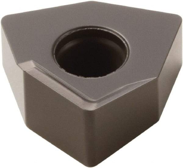 Seco - XNEX080608 11 Grade MK1500 Carbide Milling Insert - TiCN/Al2O3 Finish, 0.254" Thick, 0.491" Inscribed Circle, 0.031" Corner Radius - USA Tool & Supply