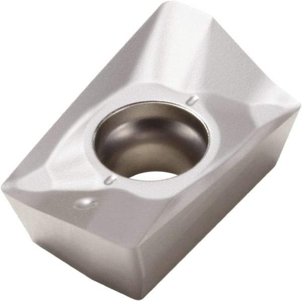 Seco - XOMX180620 M10 Grade MS2050 Carbide Milling Insert - TiAlN/NbN Finish, 1/4" Thick, 0.079" Corner Radius - USA Tool & Supply