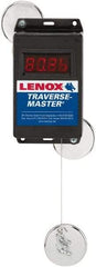 Lenox - Saw Feed Rate Meter - Includes 12 VDC Power Supply, Battery & International Plug Adapter, For Use with Bandsaws - USA Tool & Supply