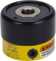 Enerpac - 1.02" Stroke, 6.9 Ton Portable Hydraulic Hollow Hole Cylinder - USA Tool & Supply