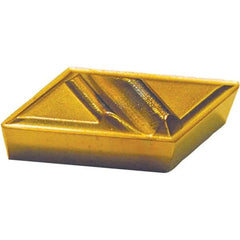 Tool-Flo - FLPGL51, AC3R Grade Carbide Profiling Insert - TiAlN Finish, 55° Incl Angle, Parallelogram, 1/8" Thick, 0.015" Corner Radius - USA Tool & Supply