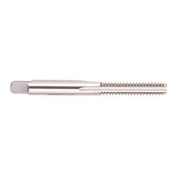 Regal Cutting Tools - #5-44 UNF 2B 3 Flute Bright Finish High Speed Steel Straight Flute Standard Hand Tap - Bottoming, Right Hand Thread, 1-15/16" OAL, 5/8" Thread Length, H2 Limit, Oversize - USA Tool & Supply