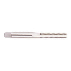 Regal Cutting Tools - 3/8-40 UNS 4 Flute Bright Finish High Speed Steel Straight Flute Standard Hand Tap - Bottoming, Right Hand Thread, 2-15/16" OAL, 1-1/4" Thread Length, H3 Limit, Oversize - Exact Industrial Supply