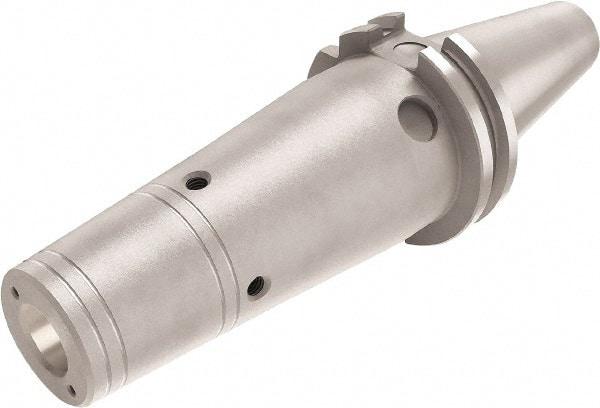 Seco - 1/2" Hole Diam, CAT50 Taper Shank Shrink Fit Tool Holder & Adapter - 63.5mm Projection, 27mm Nose Diam, Through Coolant - Exact Industrial Supply