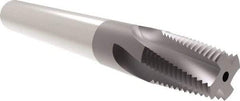 Allied Machine and Engineering - 1/4-18, 3/8-18 NPT, 0.305" Cutting Diam, 4 Flute, Solid Carbide Helical Flute Thread Mill - Internal/External Thread, 5/8" LOC, 3" OAL - USA Tool & Supply