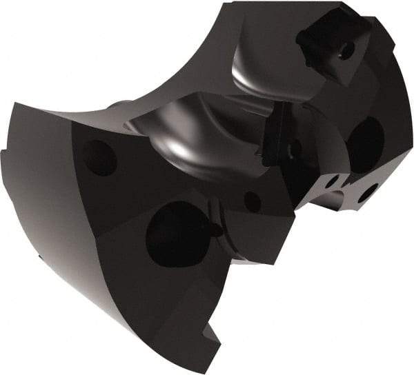 Allied Machine and Engineering - Series APX 76, 80mm Max Diam Pilot Insert Drill Head - T-A 2 Pilot Drill, 1-7/32" Pilot Drill Diam, 2 Nonpilot Inserts - USA Tool & Supply