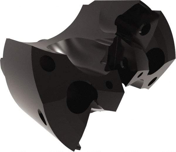 Allied Machine and Engineering - Series APX 38, 43.66mm Max Diam Pilot Insert Drill Head - T-A 1 Pilot Drill, 13/16" Pilot Drill Diam, 2 Nonpilot Inserts - USA Tool & Supply