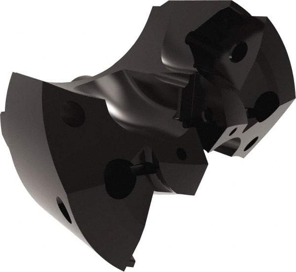 Allied Machine and Engineering - Series APX 57, 59mm Max Diam Pilot Insert Drill Head - T-A 1 Pilot Drill, 15/16" Pilot Drill Diam, 2 Nonpilot Inserts - USA Tool & Supply