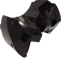 Allied Machine and Engineering - Series APX 51, 56mm Max Diam Pilot Insert Drill Head - T-A 1 Pilot Drill, 15/16" Pilot Drill Diam, 2 Nonpilot Inserts - USA Tool & Supply