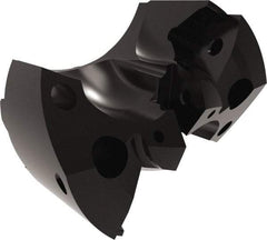 Allied Machine and Engineering - Series APX 51, 53mm Max Diam Pilot Insert Drill Head - T-A 1 Pilot Drill, 27/32" Pilot Drill Diam, 2 Nonpilot Inserts - USA Tool & Supply