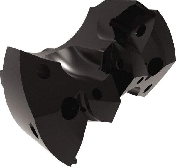 Allied Machine and Engineering - Series APX 57, 62mm Max Diam Pilot Insert Drill Head - T-A 2 Pilot Drill, 1" Pilot Drill Diam, 2 Nonpilot Inserts - USA Tool & Supply