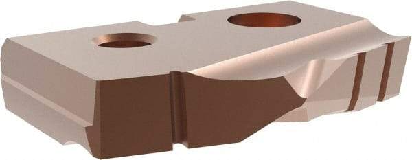 Allied Machine and Engineering - 5/8" Diam x 1/8" Thick, Seat Code 0, 150° Included Angle Spade Drill Insert - AM200 Coated, Cobalt, Grade Super Cobalt, Series T-A - USA Tool & Supply