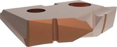 Allied Machine and Engineering - 22.5mm Diam x 5/32" Thick, Seat Code 1, 132° Included Angle Spade Drill Insert - AM200 Coated, Cobalt, Grade Super Cobalt, Series GEN2 T-A - USA Tool & Supply