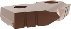 Allied Machine and Engineering - 1-3/16" Diam x 3/16" Thick, Seat Code 2, 90° Included Angle Spade Drill Insert - AM200 Coated, Cobalt, Grade Super Cobalt, Series T-A - USA Tool & Supply