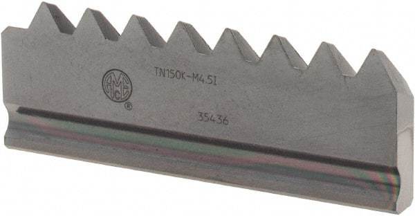 Allied Machine and Engineering - 4.5mm Pitch, Internal Thread, ISO Standard, TN Grade Thread Mill Insert - Carbide, AM210 Coating - USA Tool & Supply