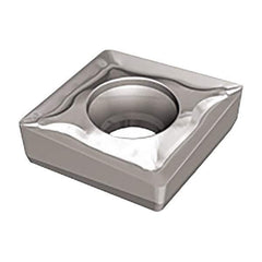 Allied Machine and Engineering - XCET040104 27Q Grade H210T Carbide Indexable Drill Insert - Uncoated, 0.177" Inscribed Circle - USA Tool & Supply