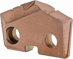 Allied Machine and Engineering - 24.5mm Diam x 3/16" Thick, Seat Code 2, 132° Included Angle Spade Drill Insert - AM200 Coated, Cobalt, Grade Super Cobalt, Series GEN2 T-A - USA Tool & Supply