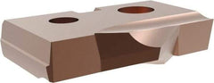 Allied Machine and Engineering - 14mm Diam x 1/8" Thick, Seat Code 0, 90° Included Angle Spade Drill Insert - AM200 Coated, Cobalt, Grade Super Cobalt, Series T-A - USA Tool & Supply