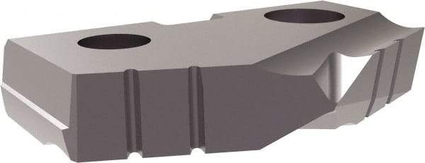 Allied Machine and Engineering - 26mm Diam x 3/16" Thick, Seat Code 2, 90° Included Angle Spade Drill Insert - TiAlN Coated, Cobalt, Grade Super Cobalt, Series T-A - USA Tool & Supply