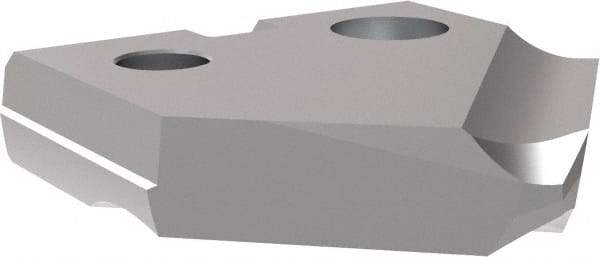 Allied Machine and Engineering - 7/8" Diam x 5/32" Thick, Seat Code 1, 90° Included Angle Spade Drill Insert - TiCN Coated, Cobalt, Grade Super Cobalt, Series T-A - USA Tool & Supply