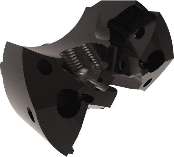 Allied Machine and Engineering - Series APX 44, 48mm Max Diam Pilot Insert Drill Head - GEN3SYS 17 Pilot Drill, 45/64" Pilot Drill Diam, 2 Nonpilot Inserts - USA Tool & Supply