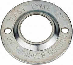 Hudson Bearing - 1 Inch Diameter, Round, Nylon Ball Transfer - 2-1/4 Inch Overall Diameter, 3/4 Inch Mount Height, 75 Lb. Capacity - USA Tool & Supply