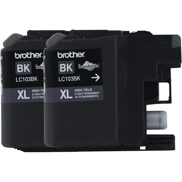 Brother - Black Ink Cartridge - Use with Brother DCP-J152W, MFC-J245, J285DW, J4310DW, J4410DW, J450DW, J4510DW, J4610DW, J470DW, J4710DW, J475DW, J650DW, J6520DW, J6720DW, J6920DW, J870DW, J875DW - USA Tool & Supply