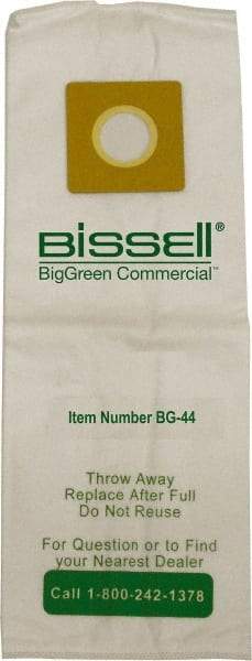 Bissell - Micro Lined Filter Bag - For BG101H, BG102H - USA Tool & Supply