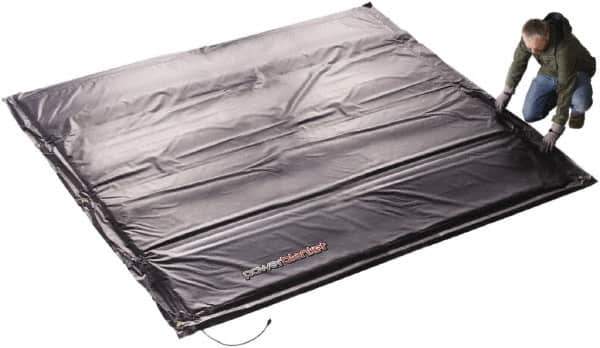 Powerblanket - 120" Long x 120" Wide, Flat, PVC, Standard Heat Blanket - 120 Volts, Flat Back - USA Tool & Supply