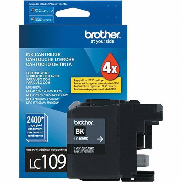 Brother - Black Ink Cartridge - Use with Brother MFC-J4320DW, J4420DW, J4620DW - USA Tool & Supply