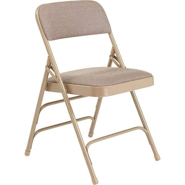 NPS - Folding Chairs Pad Type: Folding Chair w/Fabric Padded Seat Material: Steel - USA Tool & Supply