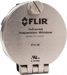 FLIR - 50mm (1.97\x94) Diam, Infrared Viewing Window - 2mm (0.08") Thickness, Use with Thermal Imagers - USA Tool & Supply