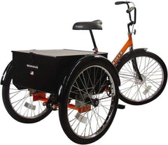 Worksman - Bicycles & Scooters Type: Industrial Tricycle Number of Wheels: 3 - USA Tool & Supply
