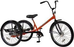 Worksman - Bicycles & Scooters Type: Industrial Tricycle Number of Wheels: 3 - USA Tool & Supply