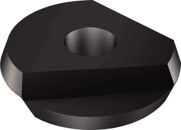 Sandvik Coromant - R216F2560 EL Grade 1010 Carbide Milling Insert - TiAlN2 Finish, 6mm Thick, 25mm Inscribed Circle, 12.5mm Corner Radius - USA Tool & Supply