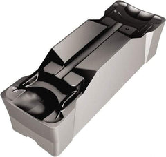 Sandvik Coromant - KN123 GM Grade 3115, 6mm Cutting Width Carbide Grooving Insert - 22.7mm Max Depth of Cut, Neutral, 0.4mm Corner Radius, TiCN/Al2O3 Finish - USA Tool & Supply