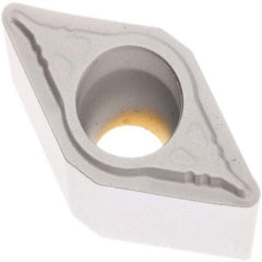 Seco - DCMT32.52 F1 Grade TP0501 Carbide Turning Insert - Al2O3 Finish, 55° Diamond, 3/8" Inscr Circle, 5/32" Thick, 1/32" Corner Radius - USA Tool & Supply
