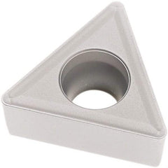 Seco - TCMT32.52 M3 Grade TP2501 Carbide Turning Insert - Al2O3 Finish, 60° Triangle, 3/8" Inscr Circle, 5/32" Thick, 1/32" Corner Radius - USA Tool & Supply