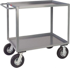 Jamco - 1,200 Lb Capacity, 30" Wide x 36" Long x 39" High Heavy Duty Service Cart - 2 Shelf, Steel - USA Tool & Supply