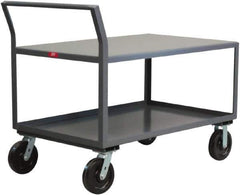 Jamco - 4,800 Lb Capacity, 30" Wide x 60" Long x 30" High Heavy Duty Service Cart - 2 Shelf, Steel - USA Tool & Supply